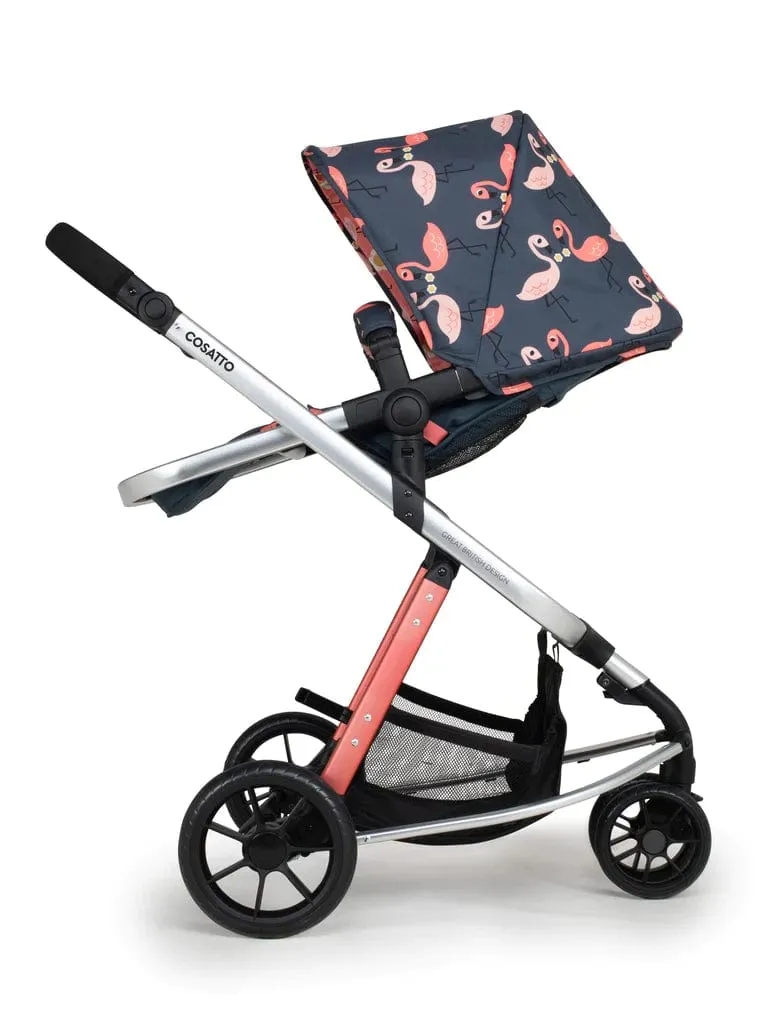 Cosatto Giggle 3 in 1 i-Size Bundle - Pretty Flamingo