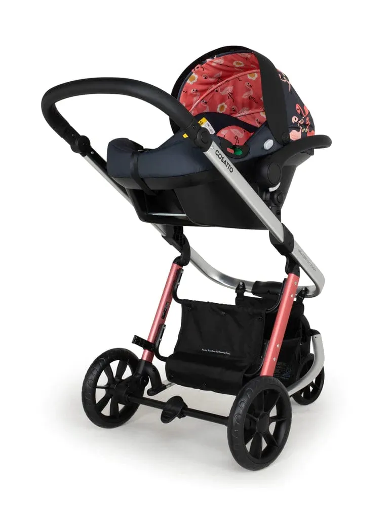 Cosatto Giggle 3 in 1 i-Size Bundle - Pretty Flamingo