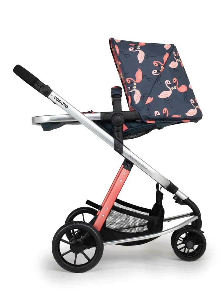 Cosatto Giggle 3 in 1 i-Size Bundle - Pretty Flamingo