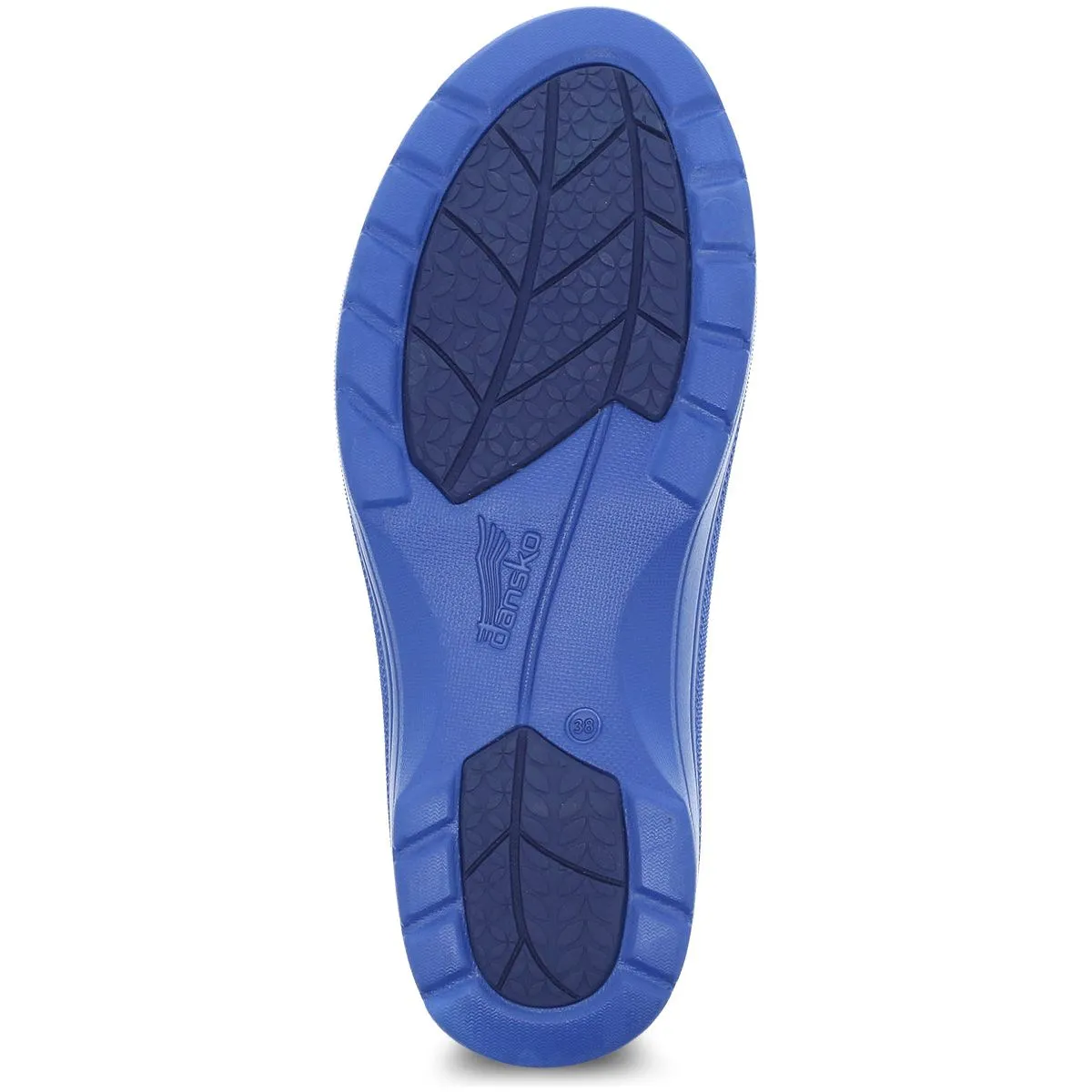 Dansko Karmel Rain Boot in Blue Molded
