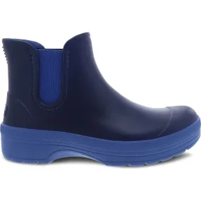 Dansko Karmel Rain Boot in Blue Molded