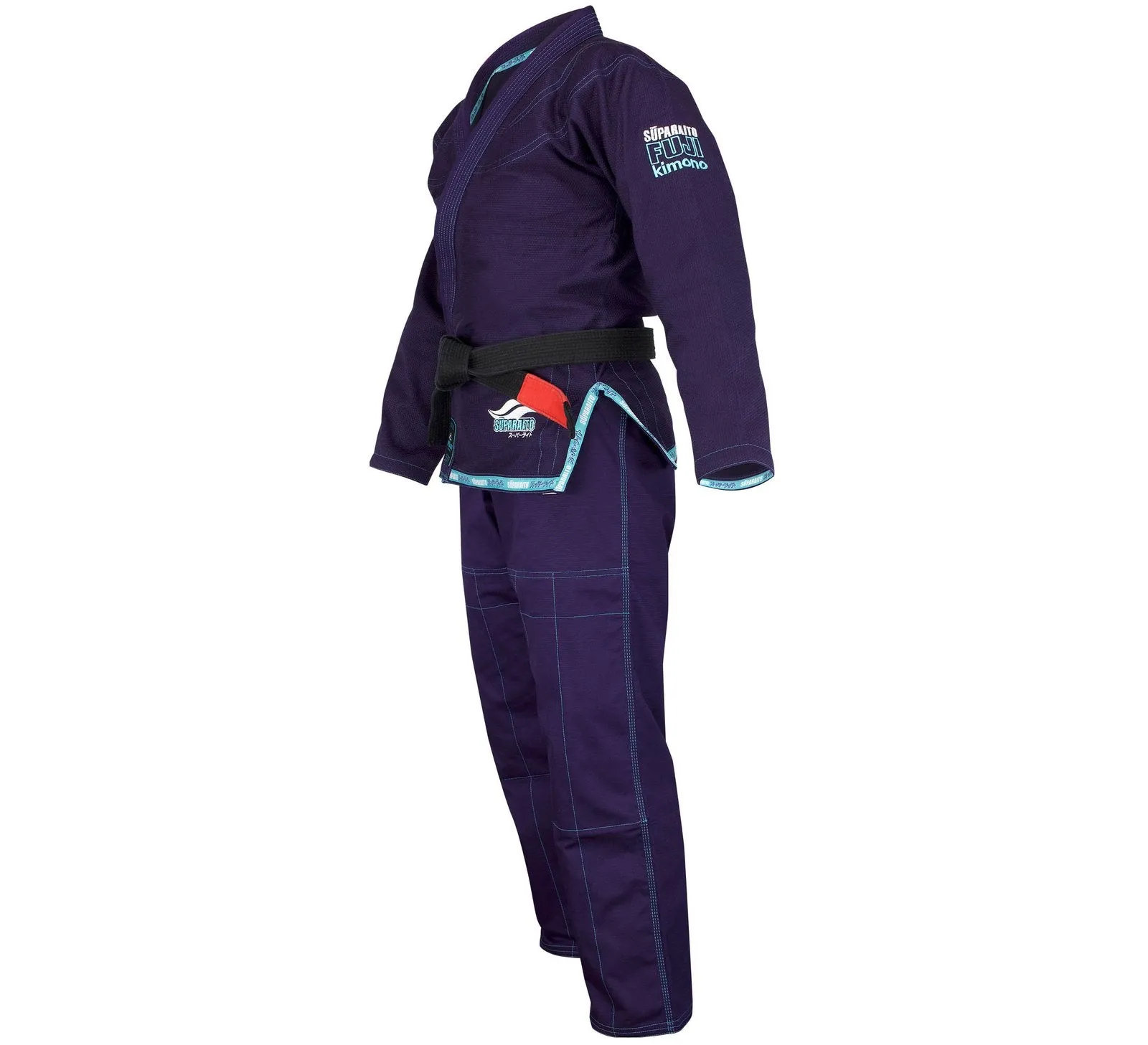 FUJI Suparaito Womens Pearl Weave BJJ Gi - Navy