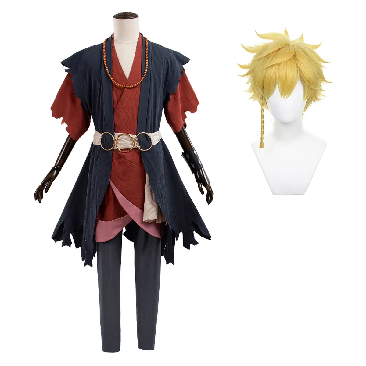 Jigokuraku Hell's & Paradise Aza Chobe Anime Cosplay Costume High Quality