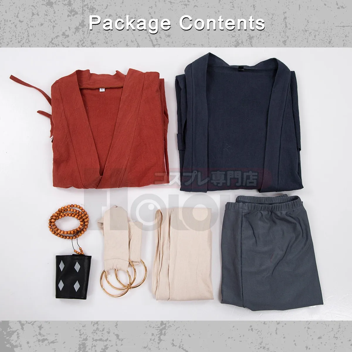 Jigokuraku Hell's & Paradise Aza Chobe Anime Cosplay Costume High Quality