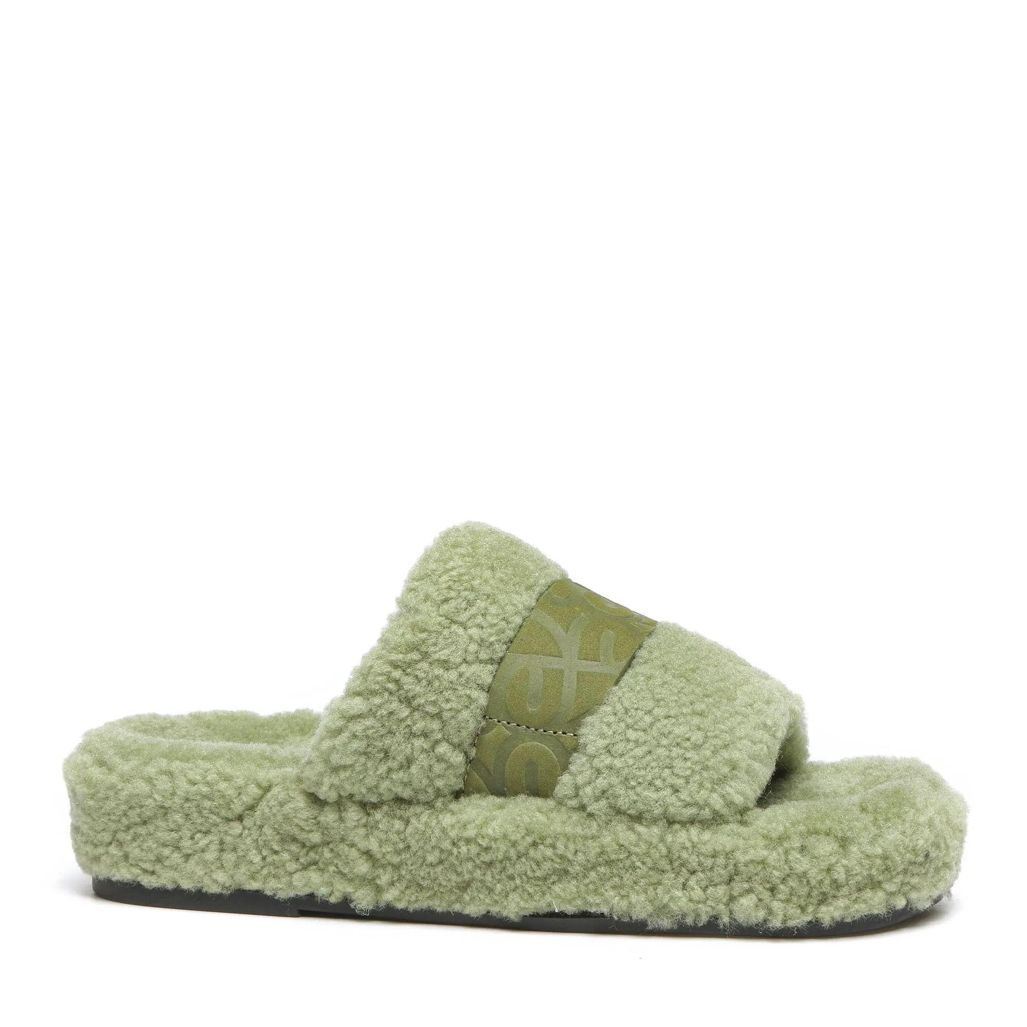 Kink Sheepskin Wool Slides