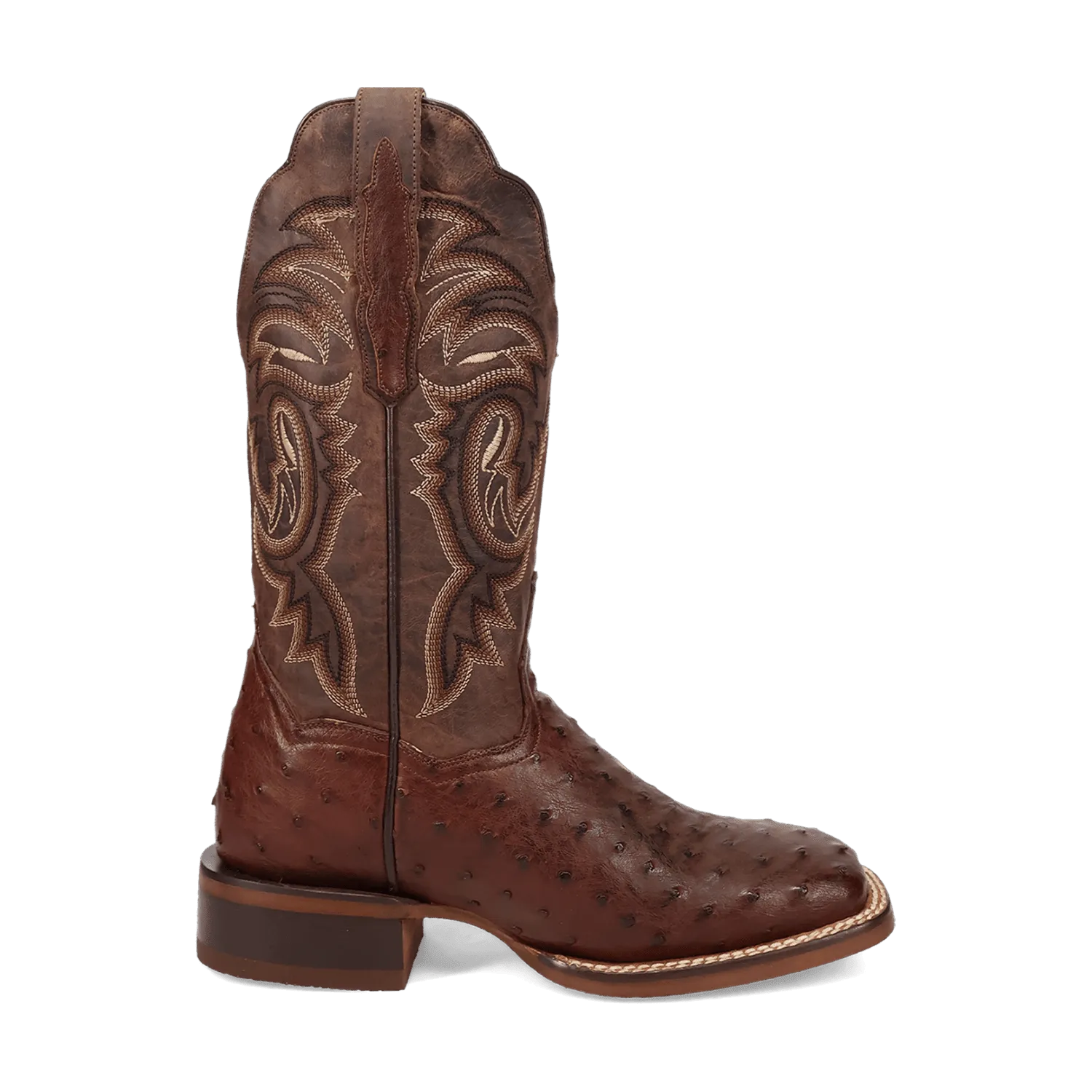 KYLO FULL QUILL OSTRICH BOOT