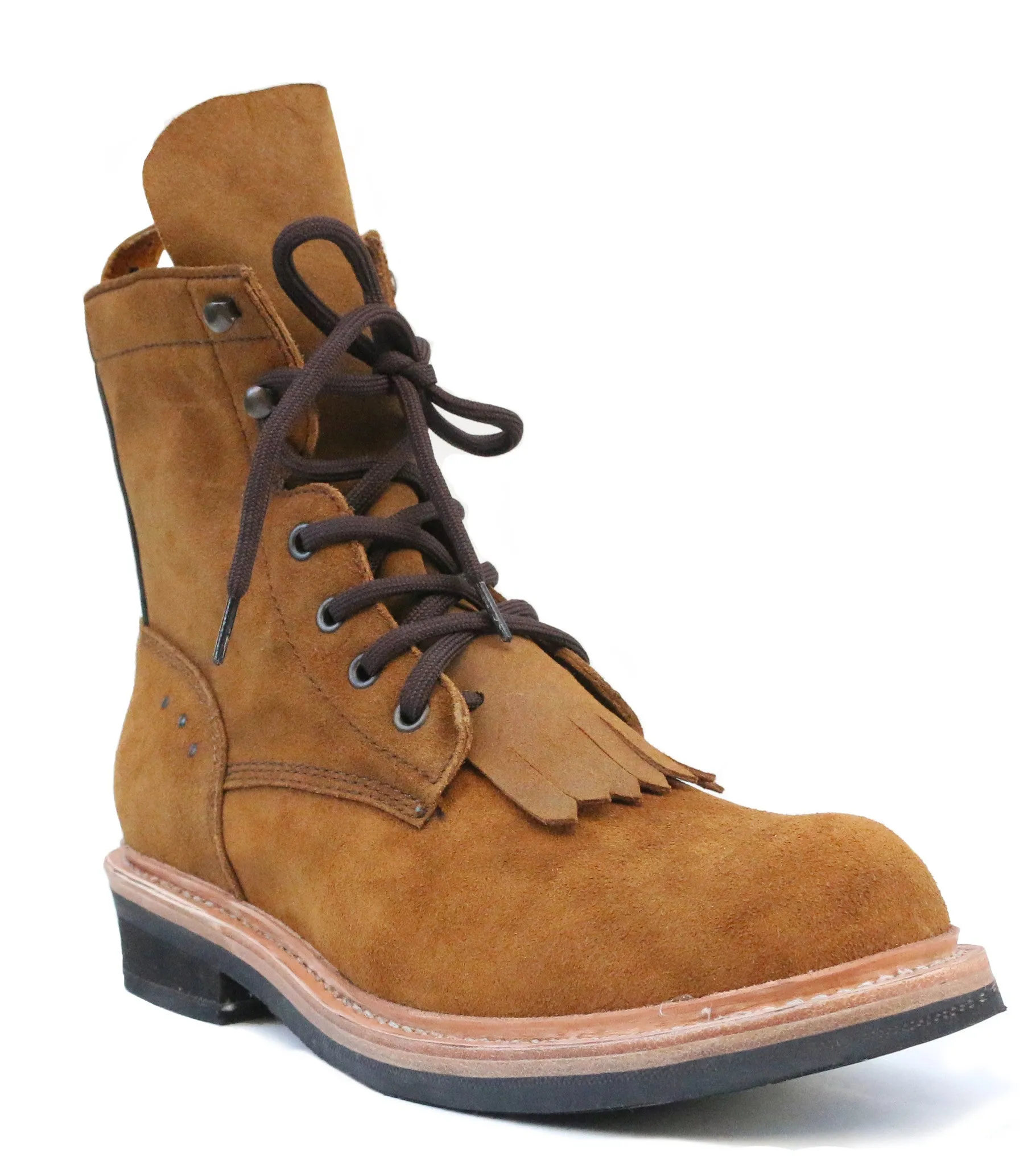 No.1035 DETOUR work boot Oiled tan Women