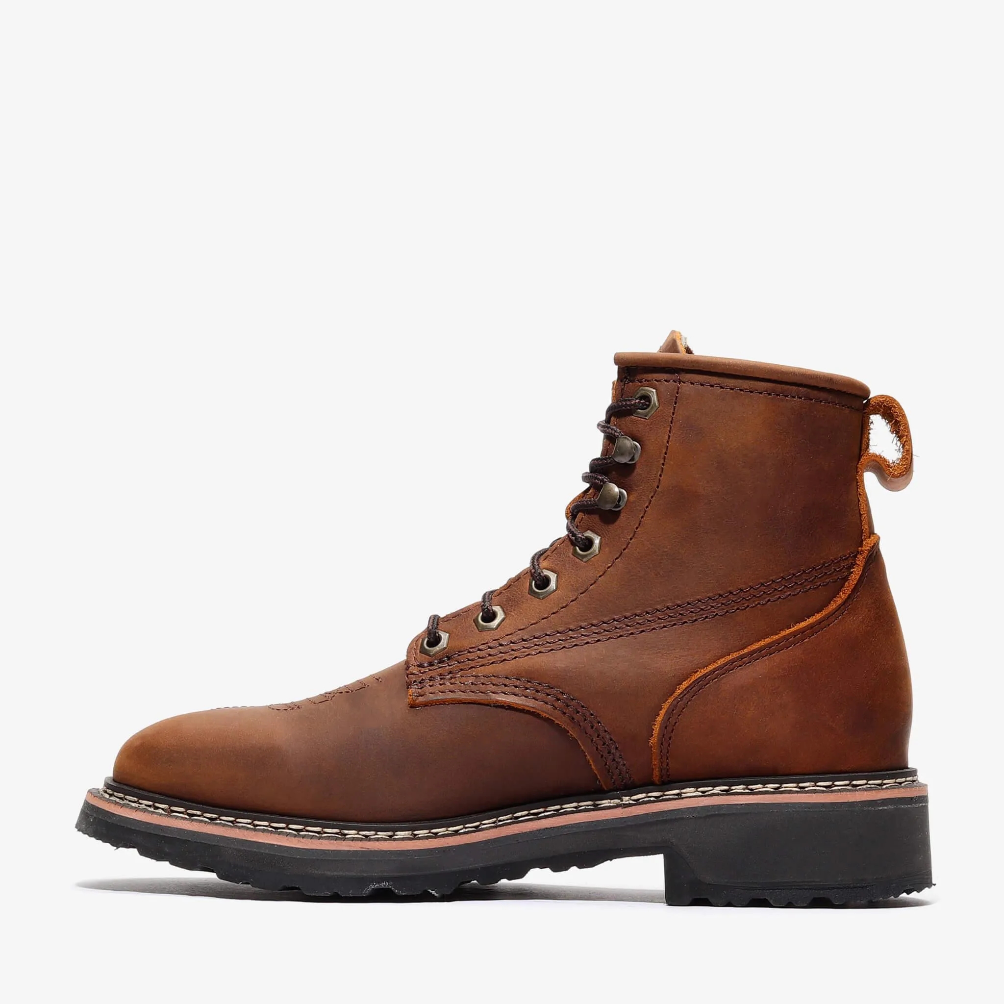 RANCHER GRIT 6" SQUARE TOE LACER