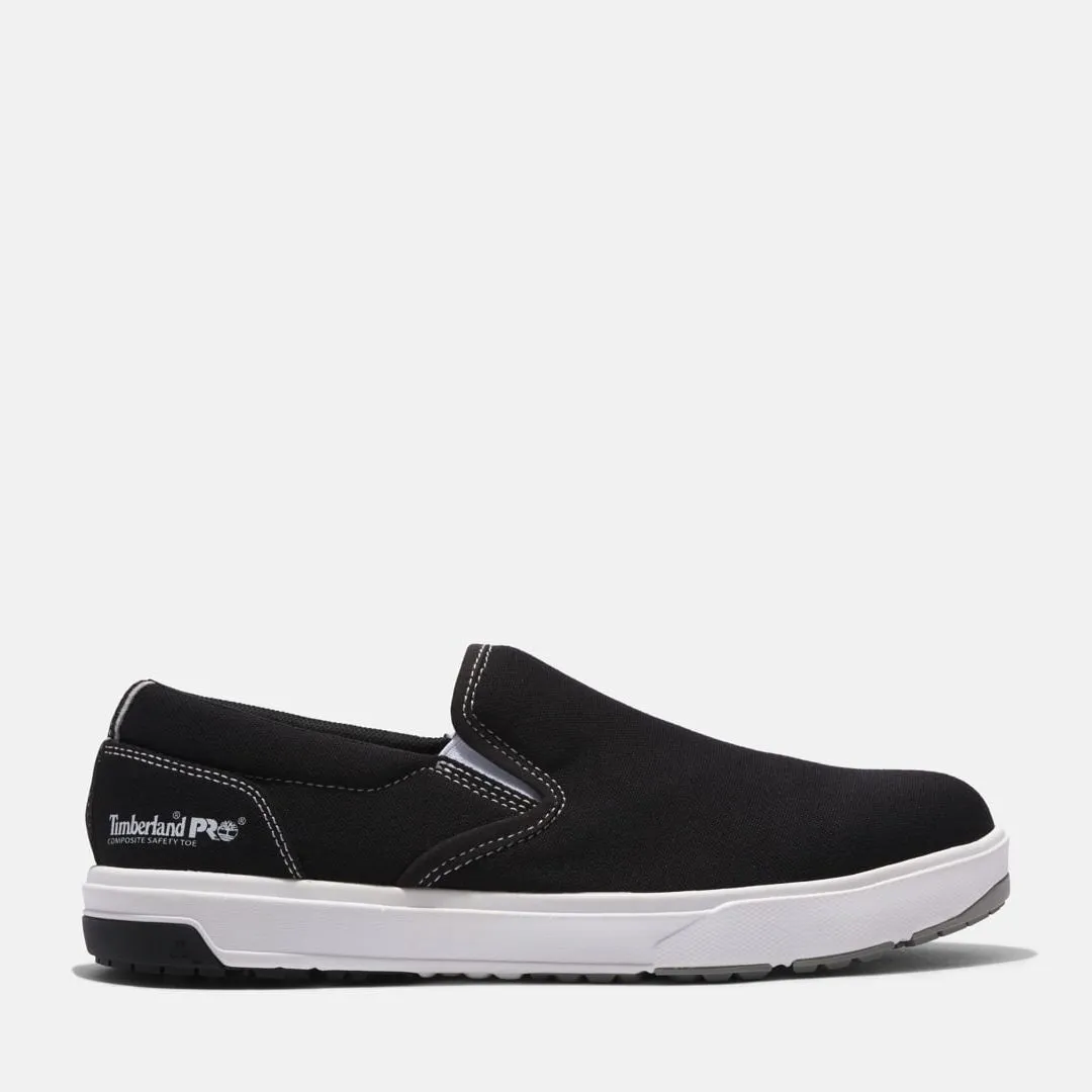 Timberland Pro GreenStride CT Slip On Work Shoe -Black- TB0A5MRP001