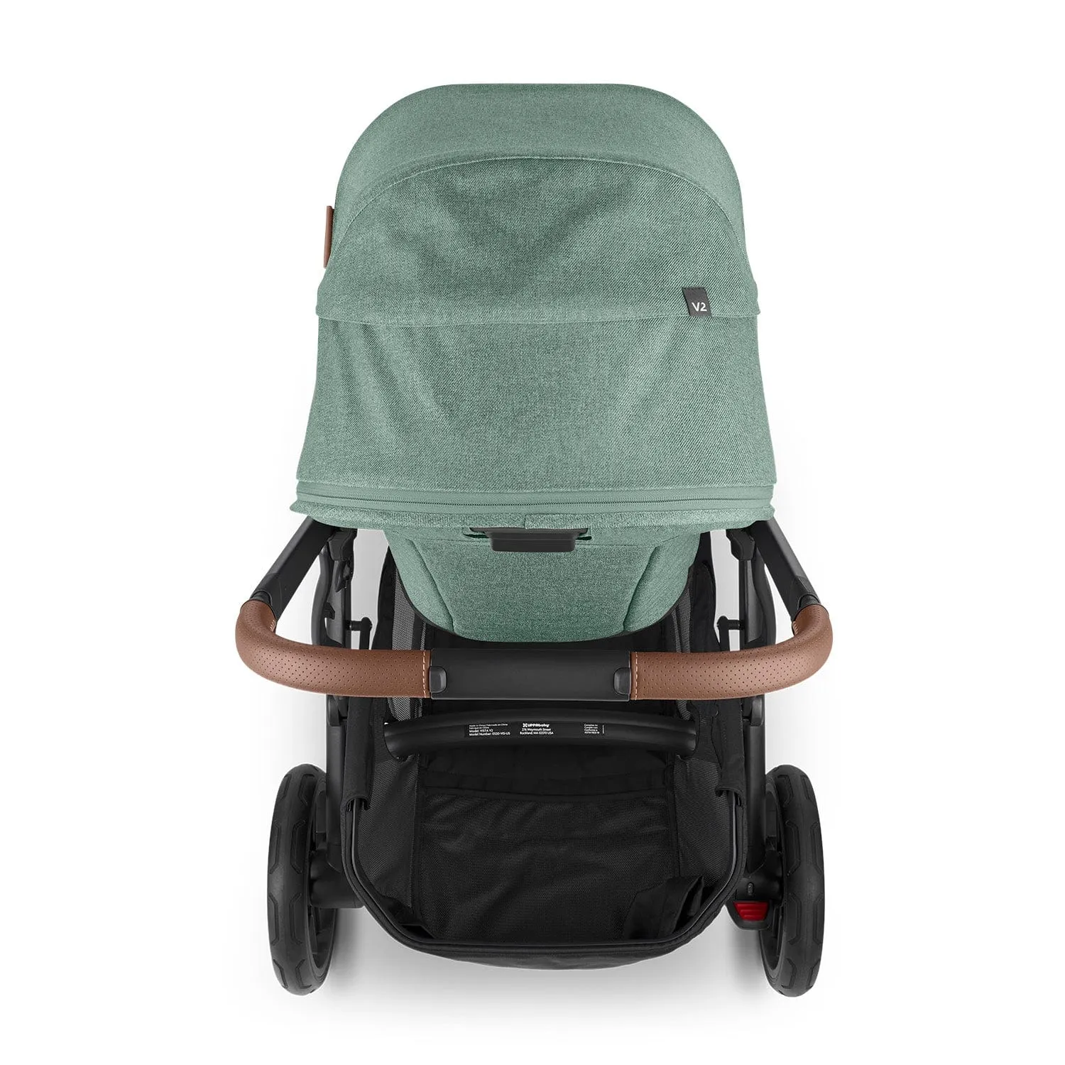 UPPAbaby Vista V2 with Pebble 360 PRO Car Seat and Base - Gwen / Deep Black