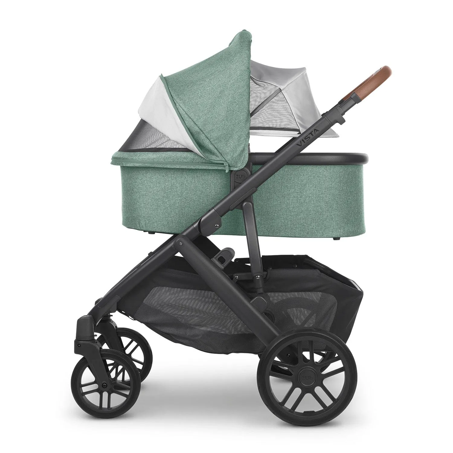 UPPAbaby Vista V2 with Pebble 360 PRO Car Seat and Base - Gwen / Deep Black