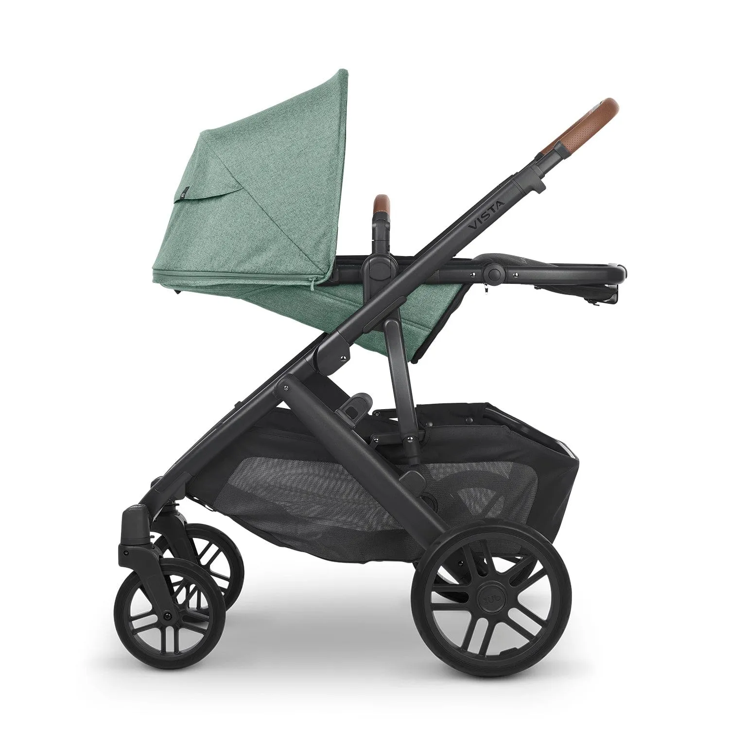 UPPAbaby Vista V2 with Pebble 360 PRO Car Seat and Base - Gwen / Deep Black