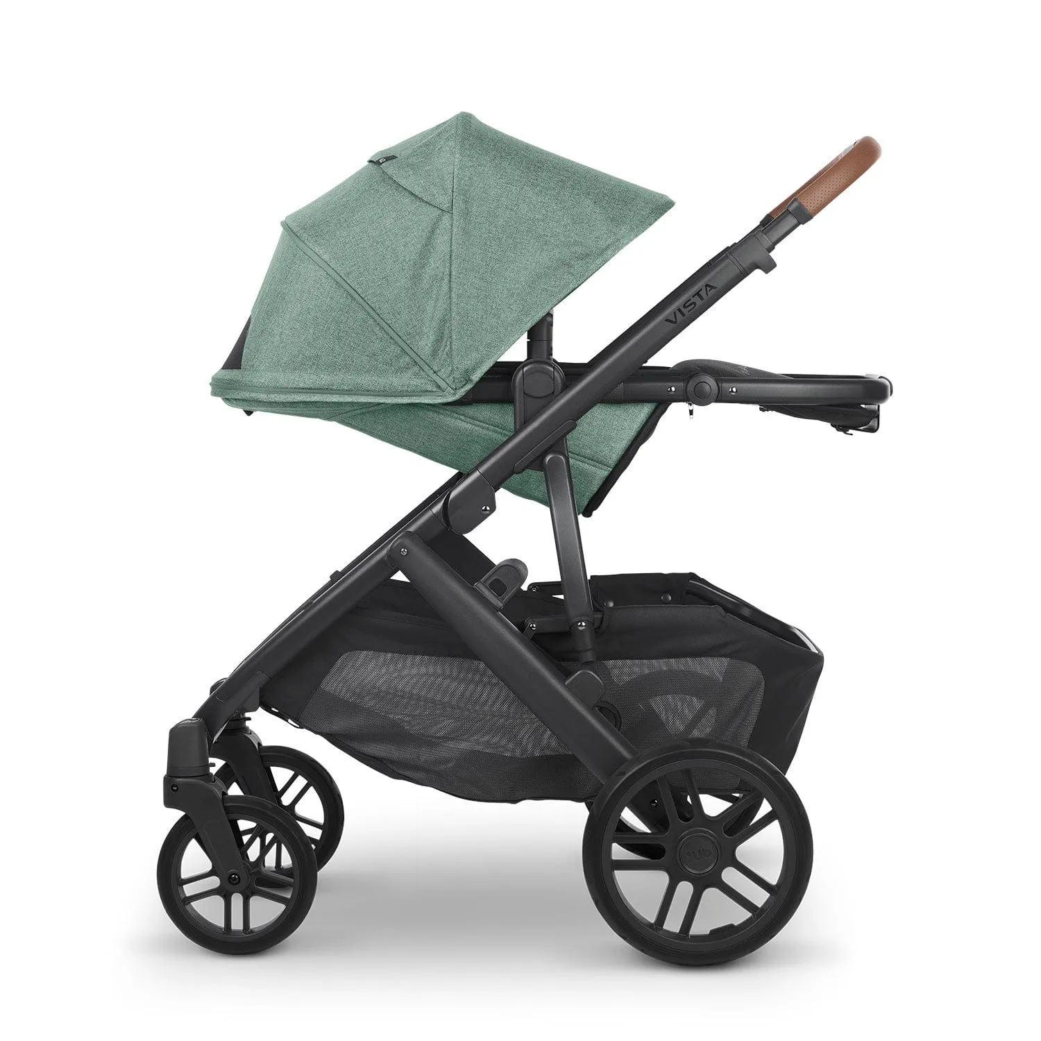 UPPAbaby Vista V2 with Pebble 360 PRO Car Seat and Base - Gwen / Deep Black