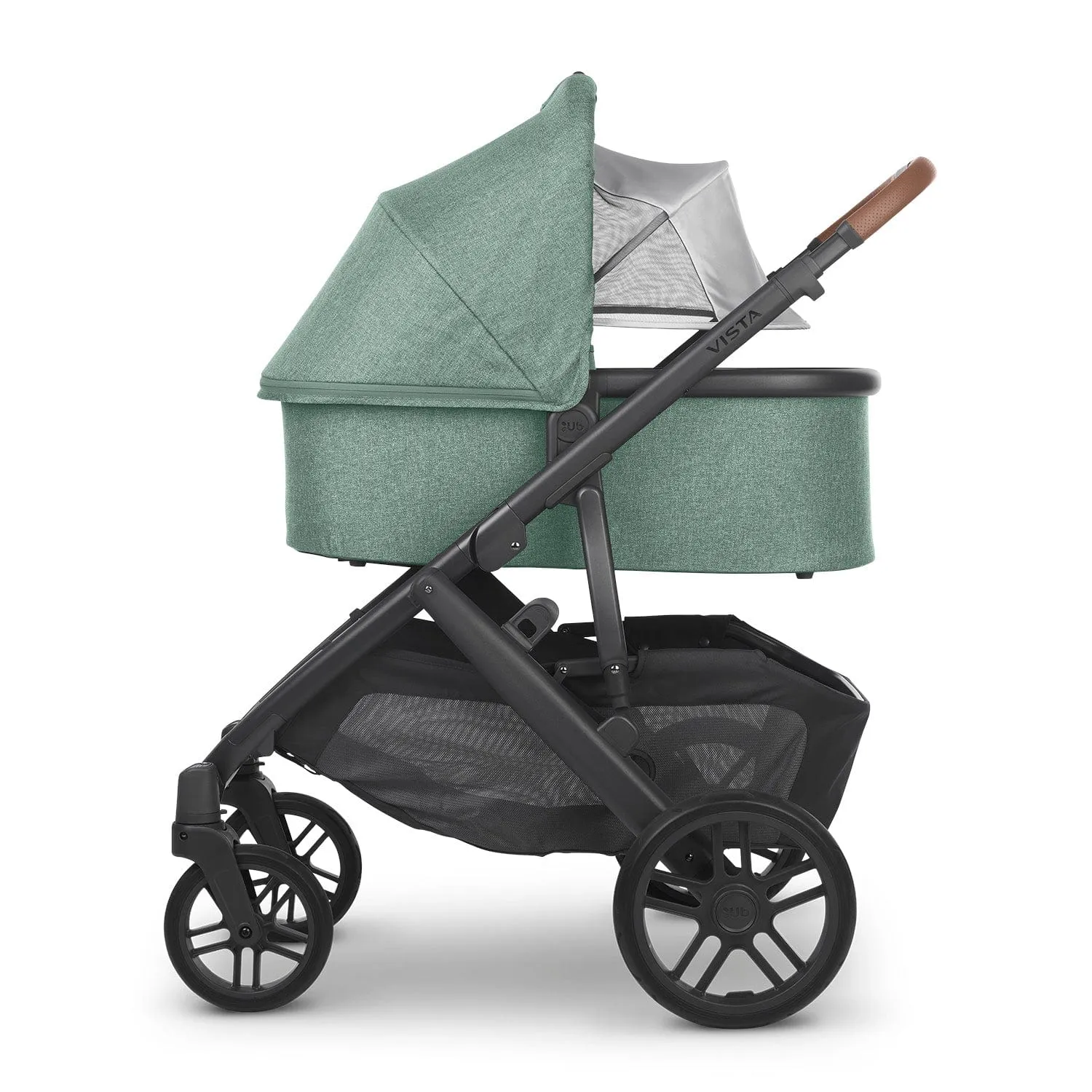 UPPAbaby Vista V2 with Pebble 360 PRO Car Seat and Base - Gwen / Deep Black