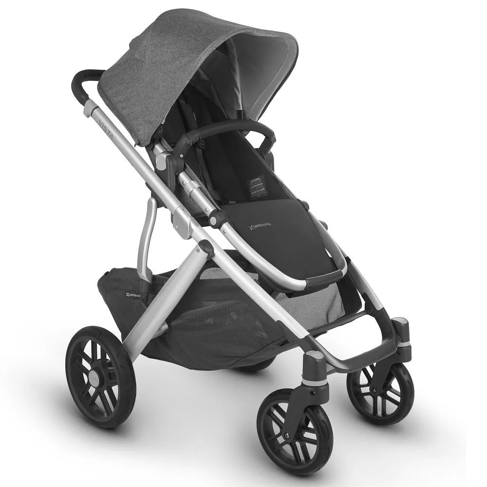 UPPAbaby Vista V2 with Pebble 360 PRO Car Seat and Base - Jordan / Deep Black